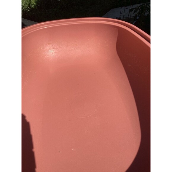 Tupperware Vintage Micro Steamer Microwave 6 Cups Mauve Pink - Picture 7 of 12
